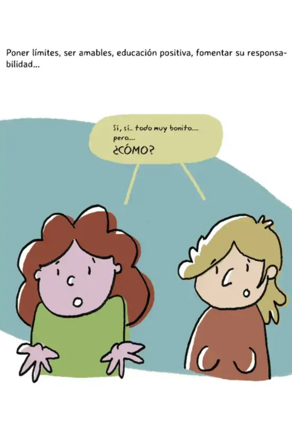 Poner límites con educación positiva
